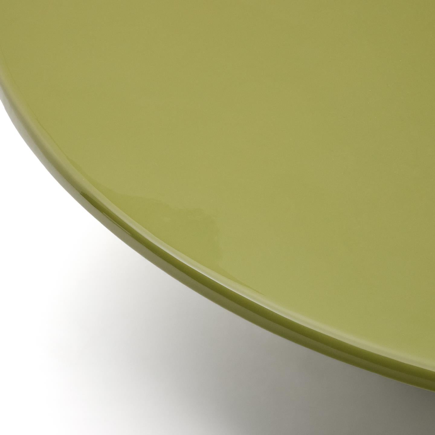 Kave Home Albanella salontafel Ø110 cm Groen