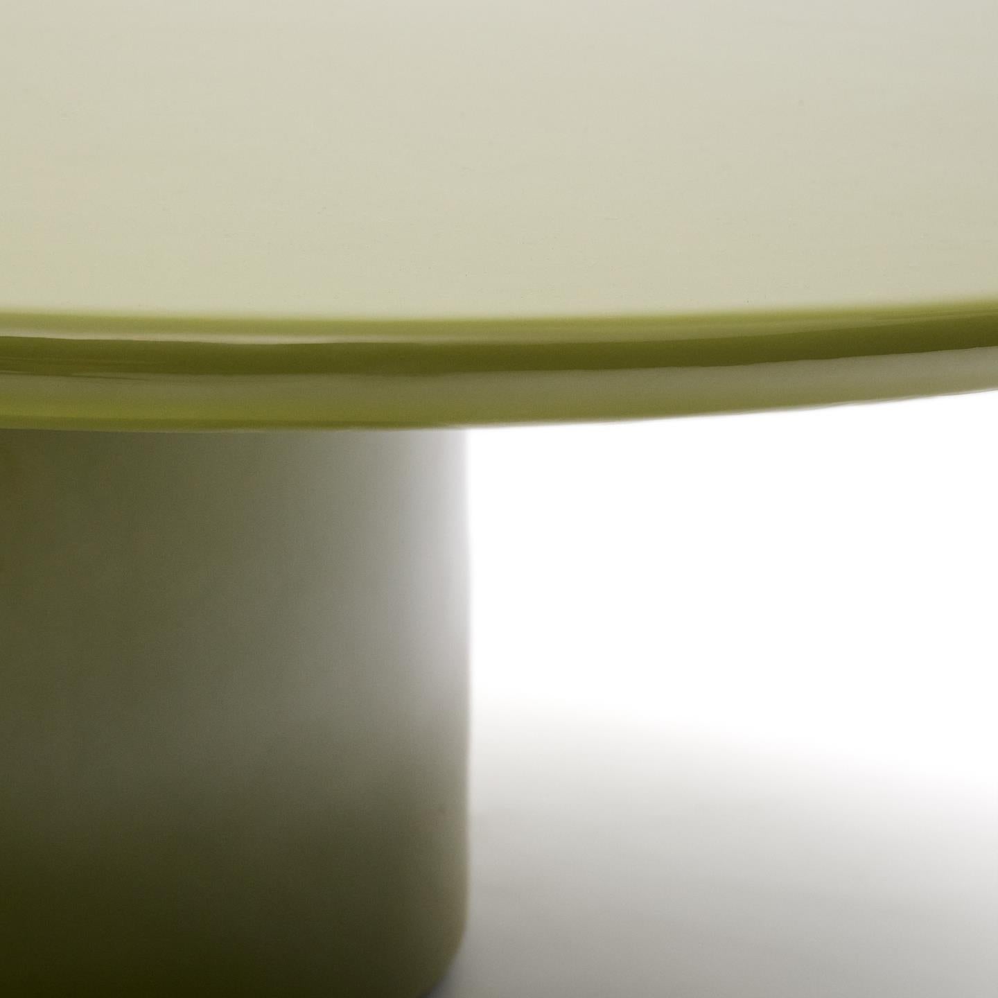 Kave Home Albanella salontafel Ø110 cm Groen