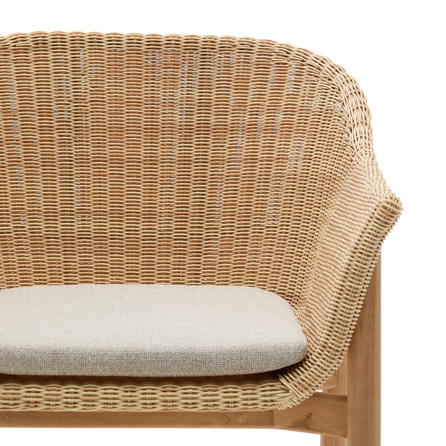 Kave Home Galea tuinstoel Beige