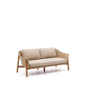 Kave Home Galea tuinbank 2-zits Beige