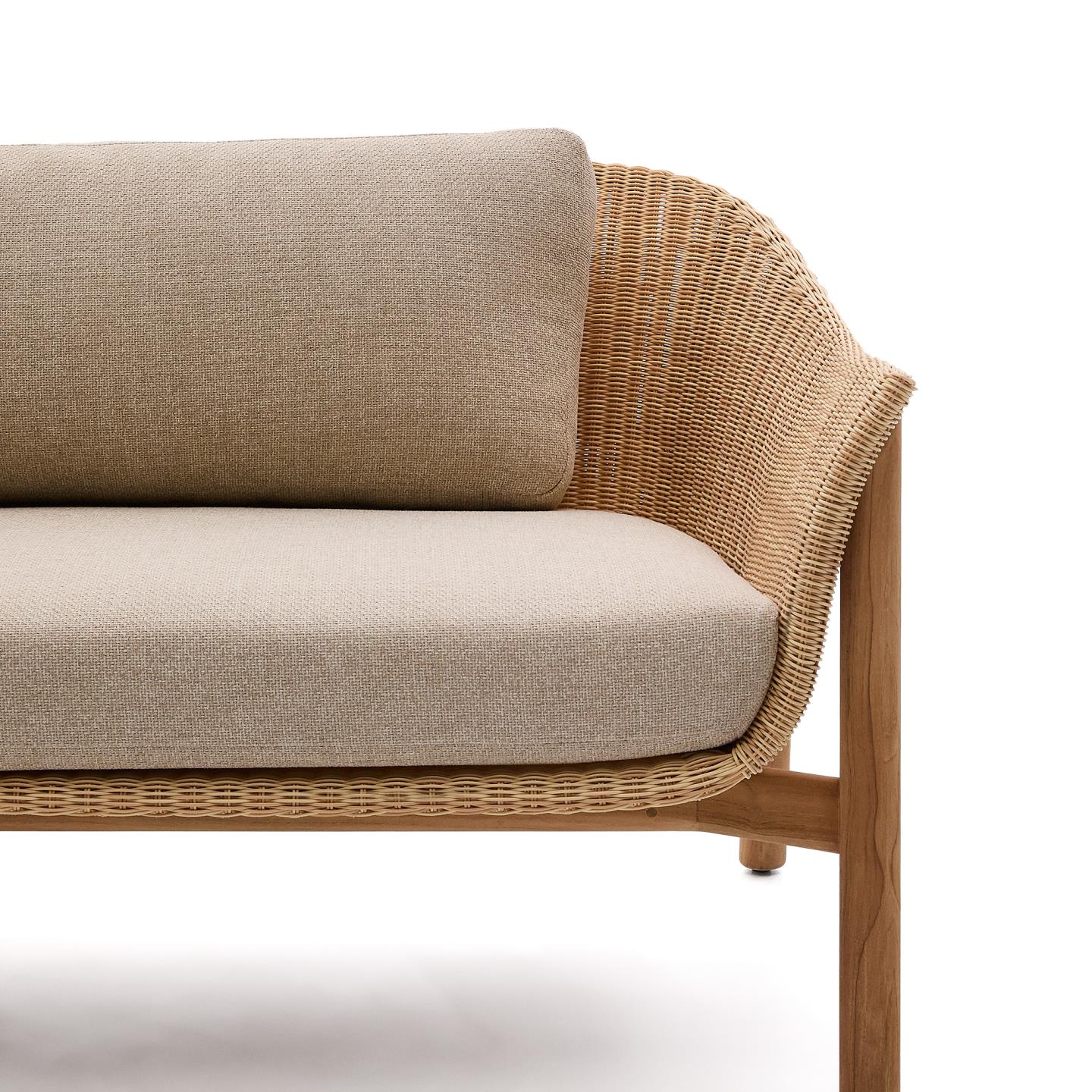 Kave Home Galea tuinbank 2-zits Beige