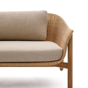 Kave Home Galea tuinbank 2-zits Beige