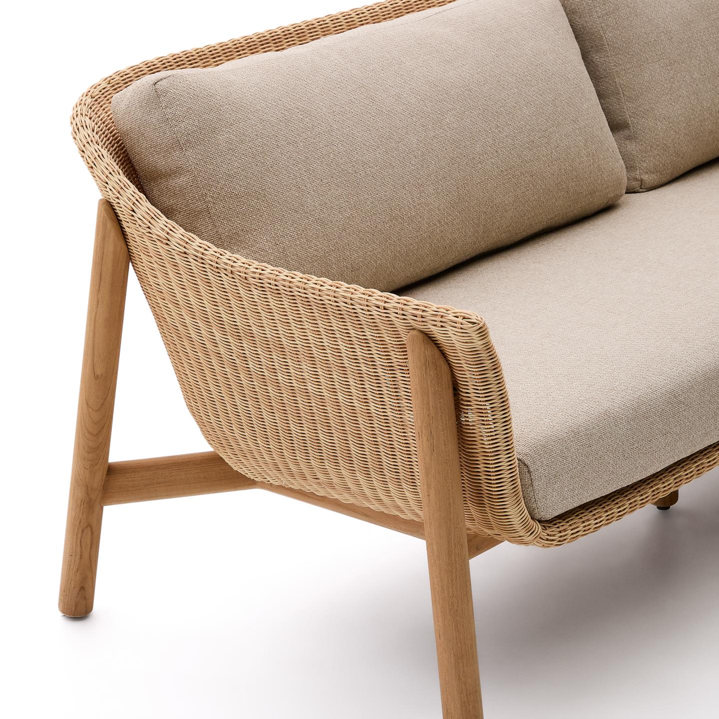 Kave Home Galea tuinbank 2-zits Beige