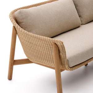 Kave Home Galea tuinbank 2-zits Beige