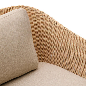 Kave Home Galea tuinbank 2-zits Beige