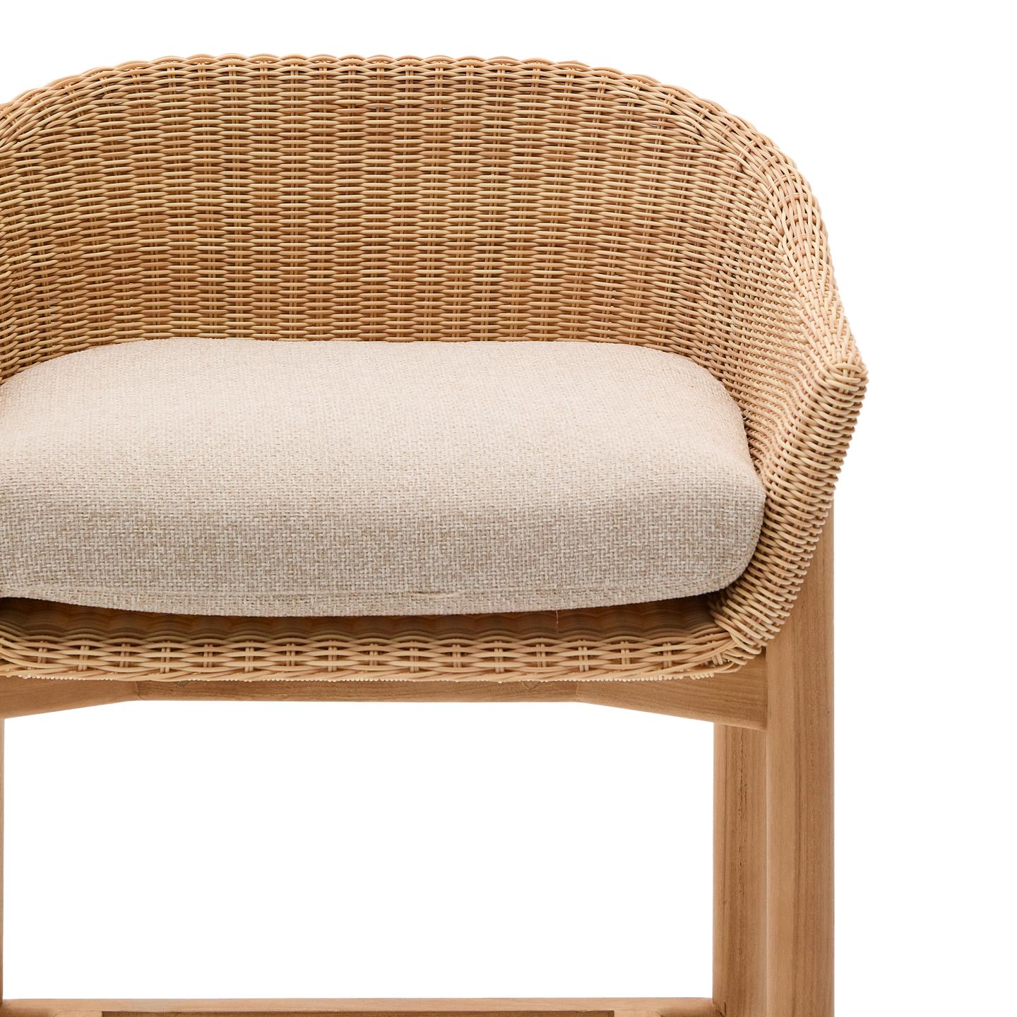 Kave Home Galea barkruk H65 Rotan