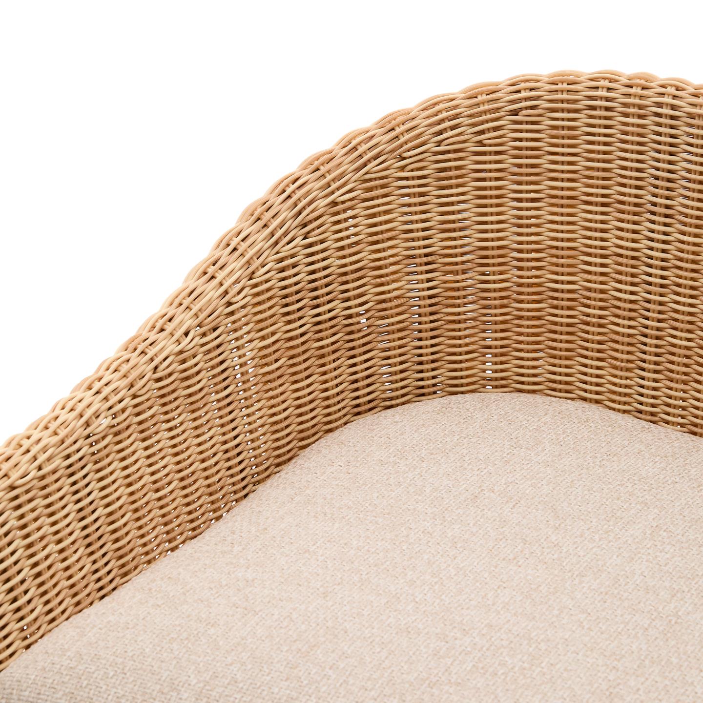 Kave Home Galea barkruk H65 Rotan