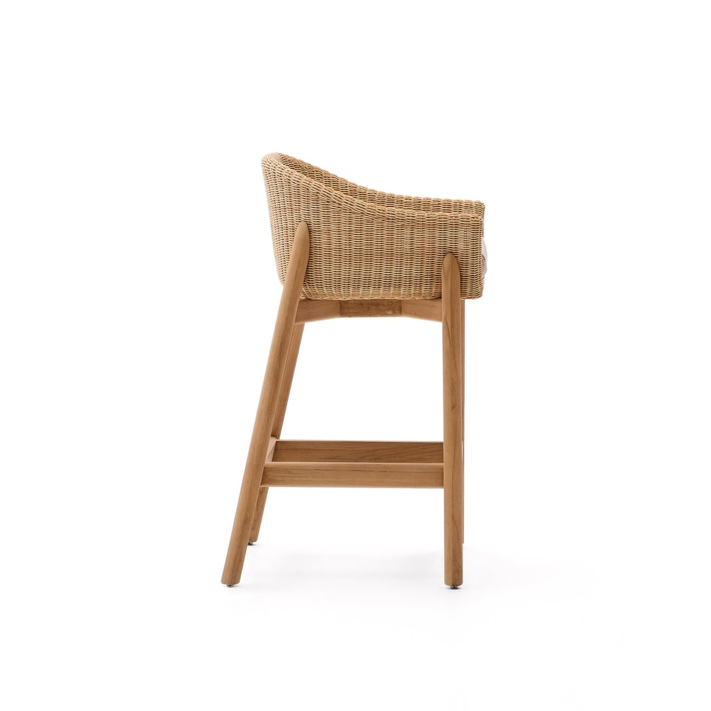 Kave Home Galea barkruk H75 Rotan