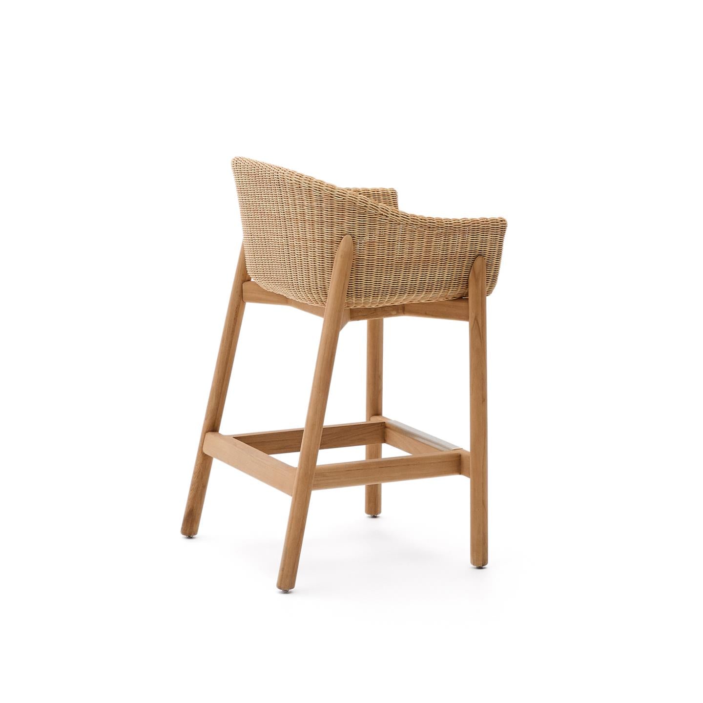 Kave Home Galea barkruk H75 Rotan