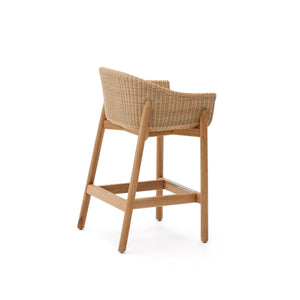 Kave Home Galea barkruk H75 Rotan