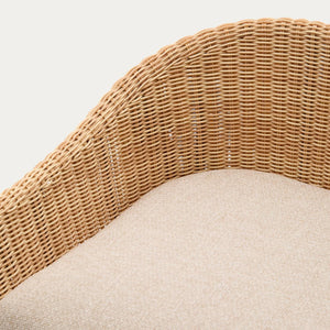 Kave Home Galea barkruk H75 Rotan