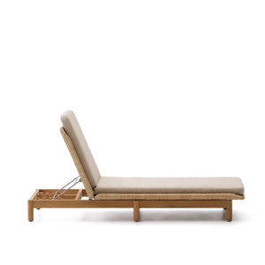 Kave Home Galea ligstoel Beige