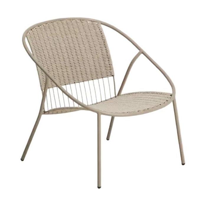 Kave Home Atrani loungestoel Taupe