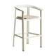 Kave Home Erice barkruk H75 Ecru