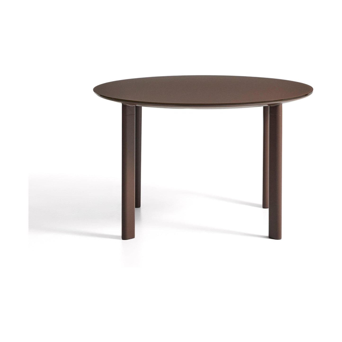 Kave Home Erice tuintafel Ø120 cm Bruin