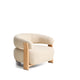 Kave Home Granite loungestoel voor buiten chenille Beige/naturel
