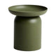 Kave Home Arcola bijzettafel Ø45 cm Groen