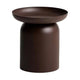 Kave Home Arcola bijzettafel Ø45 cm Bruin