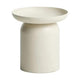 Kave Home Arcola bijzettafel Ø45 cm Ecru