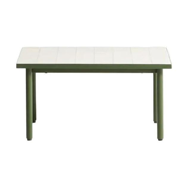 Kave Home Maurina bijzettafel 81x51 cm Ecru