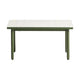 Kave Home Maurina bijzettafel 81x51 cm Ecru