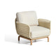 Kave Home Alipa loungestoel Ecru