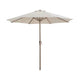 Kave Home Milna parasol Taupe