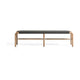 Kave Home Alipa tuinbank 200 cm Donkergrijs