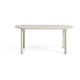 Kave Home Erice tuintafel 180x90 cm Ecru