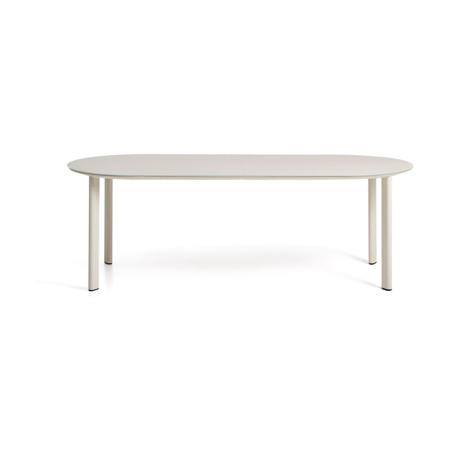 Kave Home Erice tuintafel 230x100 cm Ecru