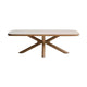 Kave Home Mirtia tuintafel 240x110 cm Ecru