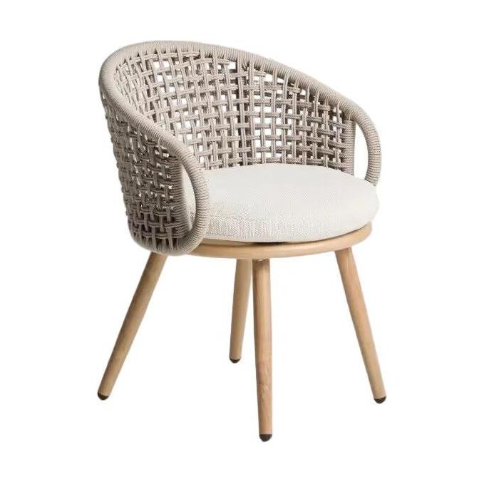 Kave Home Lidario tuinstoel Taupe