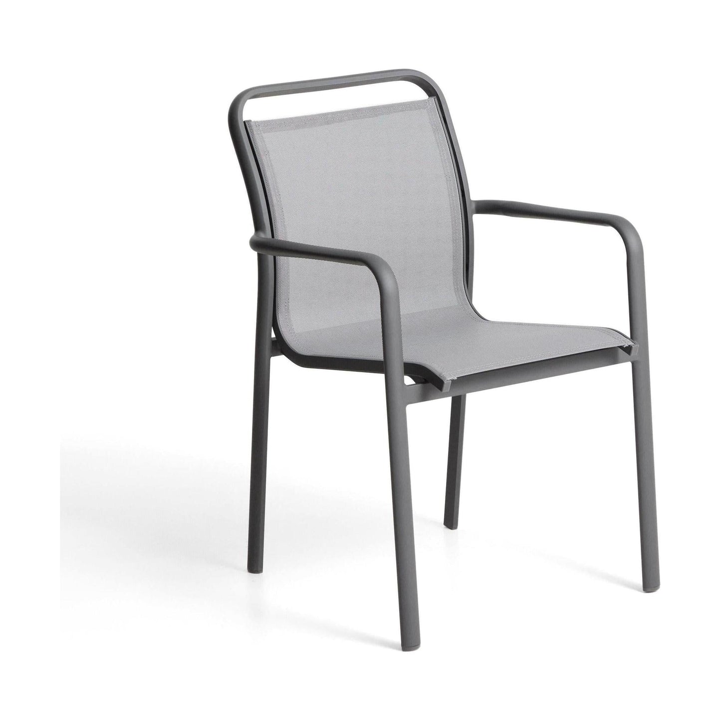Kave Home Luri tuinstoel Grafiet/Grijs