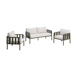 Kave Home Omala loungeset Groen
