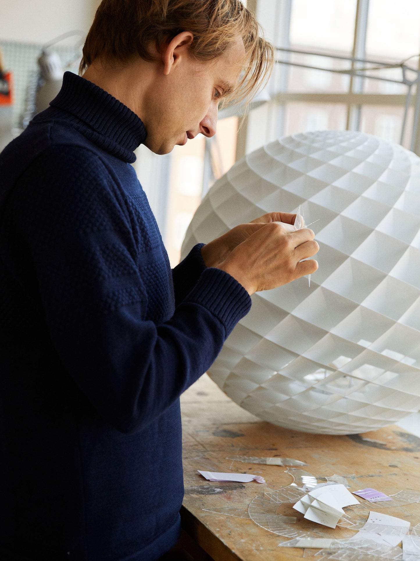 Louis Poulsen Patera hanglamp Ø60 cm White