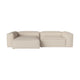 Bolia Cosima 3-zits bank 300 cm chaise longue links Monza beige