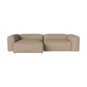 Bolia Cosima 3-zits bank 300 cm chaise longue links Vilme dark beige