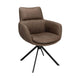 HelloChair HC34 Comfo eetkamerstoel microleder Bull Wood