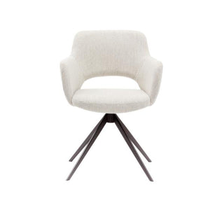 HelloChair HC31 Lillem eetkamerstoel San Remo Naturel spinpoot zwart