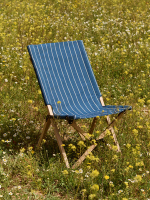 HAY Outdoor Market tuinstoel Blue/Beige