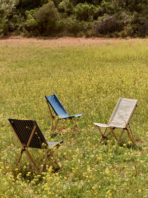 HAY Outdoor Market tuinstoel Black/Beige