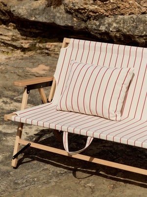 HAY Outdoor Market tuinbank Beige/Red