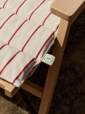 HAY Outdoor Market tuinbank zitkussen Beige/Red