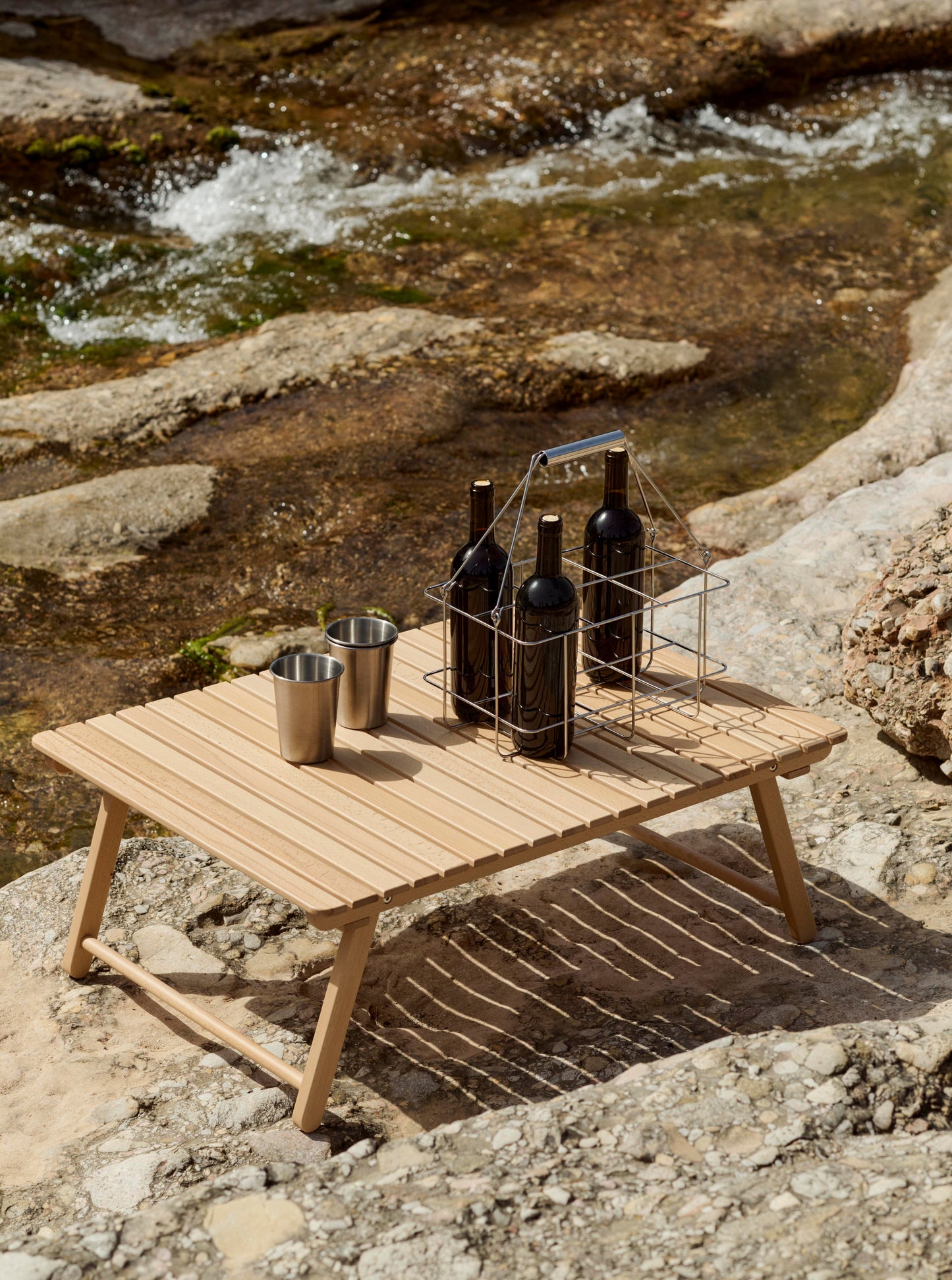 HAY Outdoor Market tuintafel laag 78x58 cm beuken