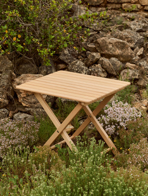 HAY Outdoor Market tuintafel 52x41 cm beuken