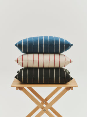 HAY Outdoor Market kussen Blue/Beige