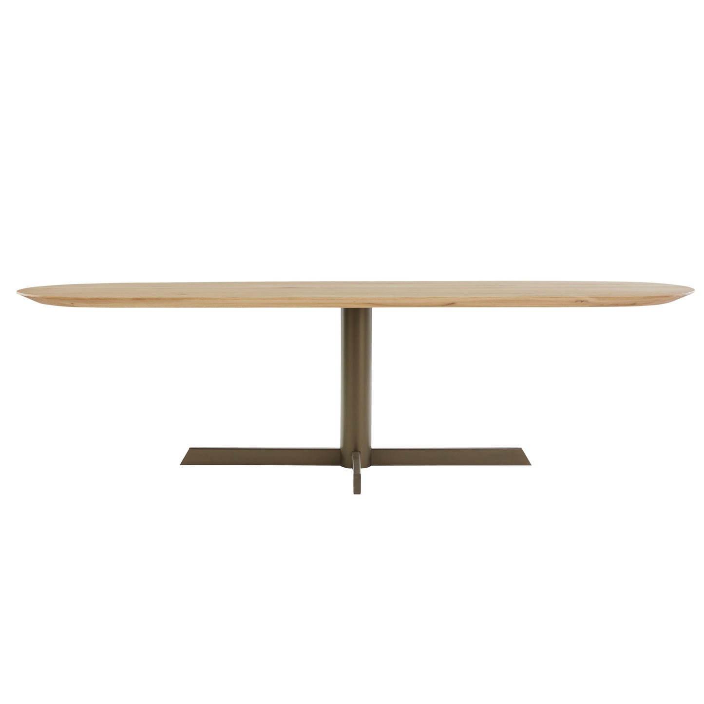 Dyyk Oxx eettafel 180x100 cm Capsule eiken groove anodic brown