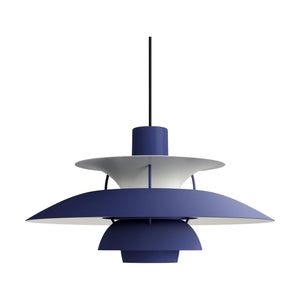 Louis Poulsen PH 5 hanglamp Monochrome Dusty Indigo