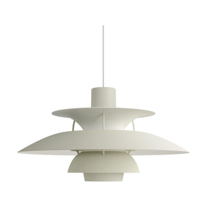 Louis Poulsen PH 5 hanglamp Monochrome Pale Pewter