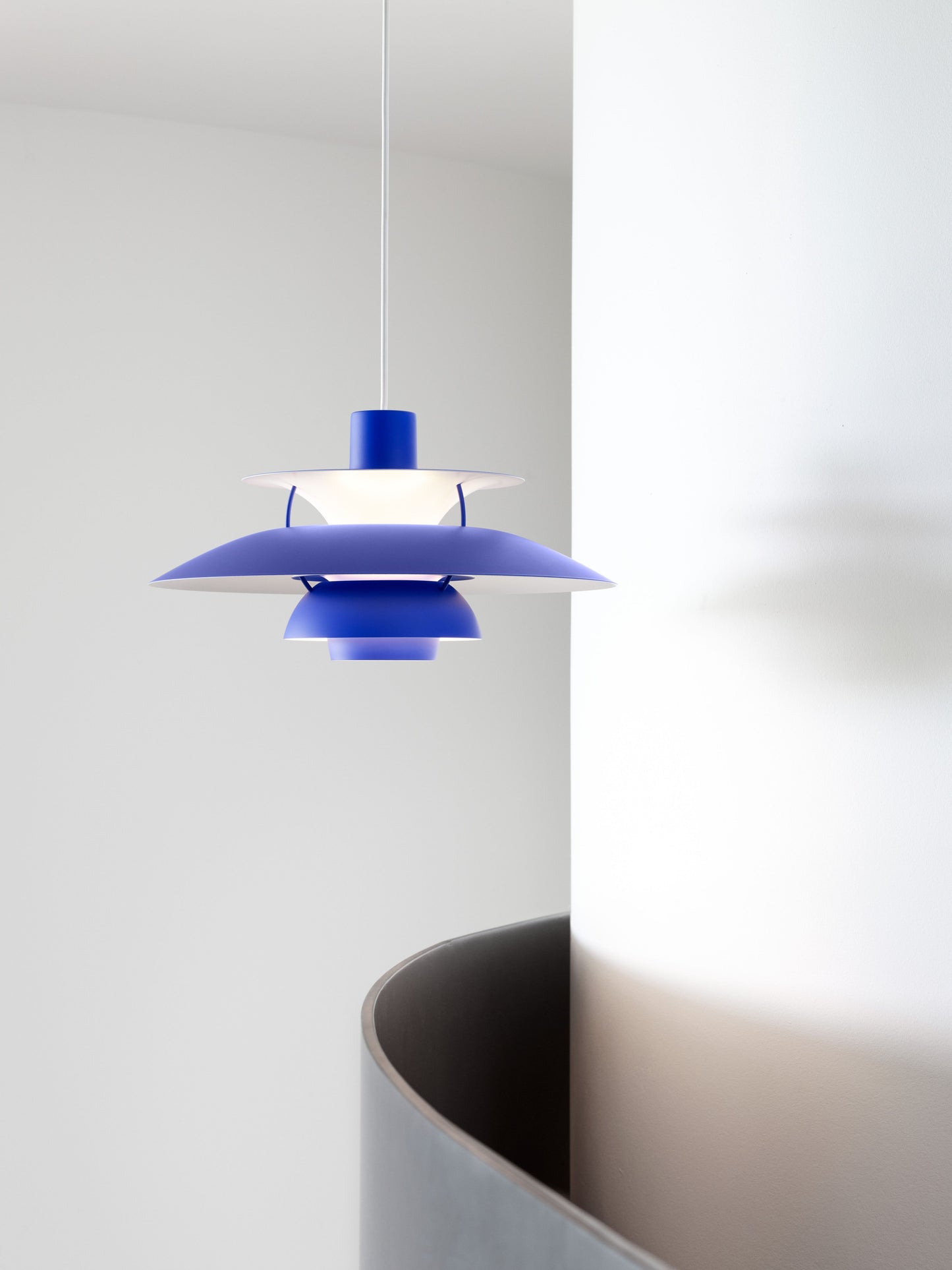 Louis Poulsen PH 5 Mini hanglamp Monochrome Blue